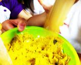 かぼちゃ団子♪チーズin☆子どもと作る♪作り方8写真