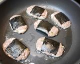 簡単!大葉×チーズ×魚すり身の磯辺巻き作り方6写真