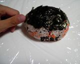 子どもが自分で作るキャラ弁＊ピングー作り方8写真