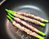 牛肉のアスパラ巻き♪作り方5写真