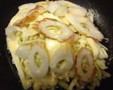 節約☆ちくわのチーズお好み焼き作り方5写真