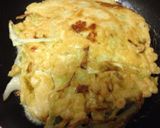 節約☆ちくわのチーズお好み焼き作り方6写真