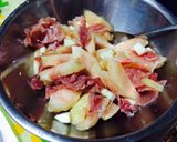 桃と生ハムのサラダ作り方6写真