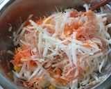 酵素たっぷり大根サラダ〜ごまドレ風〜作り方4写真