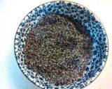 黒ゴマと白玉団子の簡単デザート作り方6写真