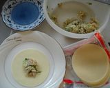 ✿餃子の具でワンタンスープ✿作り方2写真
