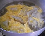 ✿餃子の具でワンタンスープ✿作り方6写真
