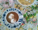 **杏仁カフェモカ**作り方2写真