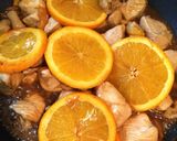 食べてすっきり鶏肉のさっぱりオレンジ煮作り方8写真