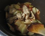 冬瓜と鶏肉のトマト煮作り方5写真
