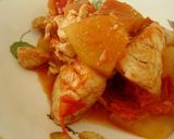 冬瓜と鶏肉のトマト煮作り方6写真