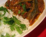 *インドカレー*とろとろオクラとチキン作り方7写真