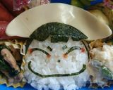 妖怪ウォッチ☆簡単キャラ弁☆ざしきわら神作り方2写真