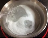 18cm大きな焼きプリン〜作り方1写真