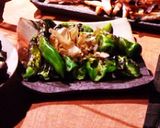 椎茸 万願寺 厚揚げ ピーマン焼くだけ作り方4写真