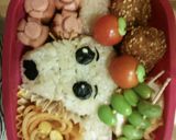 うちの犬キャラ弁作り方3写真