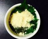 お豆腐とトマトのもずくと大葉のソース作り方2写真