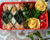 簡単キャラ弁おかず☆薄焼き卵の薔薇★作り方9写真