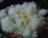 黄金チャーハンの☆しっとりお握り作り方6写真