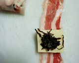 豚と塩昆布に巻かれた高野豆腐の油揚げ煮作り方4写真