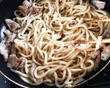 やみつき！簡単！豚マヨ焼きうどん！作り方4写真