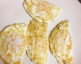 節約で美味しい♪半月卵のトロミあん♡作り方3写真