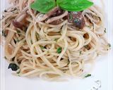 青じそときのこのパスタ♪作り方8写真