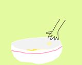 ささっと！たらこリゾット！？作り方3写真