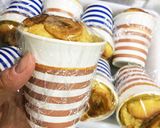 ノンオイル！紙コップdeバナナシフォン作り方15写真