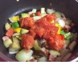 夏野菜でカポナータ作り方6写真