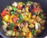 夏野菜でカポナータ作り方7写真