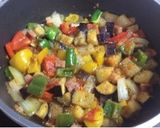 夏野菜でカポナータ作り方8写真