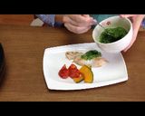 介護食【白身魚のソテー胡瓜おろしかけ】作り方5写真