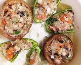 ☆ヘルシー☆野菜の肉詰め☆蒸し料理☆作り方6写真