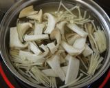 ☆たっぷりキノコのゴマラー油豆腐鍋☆作り方1写真