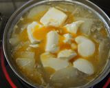 ☆たっぷりキノコのゴマラー油豆腐鍋☆作り方3写真