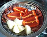 介護食【下蒸し胡瓜とパプリカのサラダ】作り方3写真