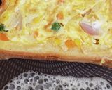 カラフル食パンキッシュ♪くりぬきトースト作り方8写真