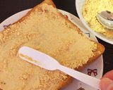 甘〜い♡練乳きな粉トースト作り方3写真