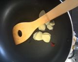 チンゲンサイの炒め物作り方1写真