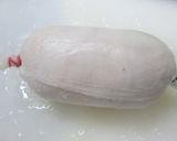 真っ白な手作りチキンハム作り方8写真