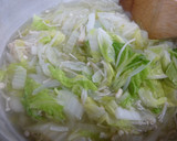 豆乳で白菜とえのきの中華クリーム煮作り方2写真
