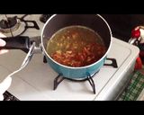 介護食【牛丼の素で簡単!肉豆腐】作り方1写真