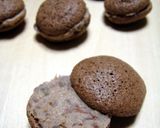 秋色マカロン♪栗とチョコレート作り方9写真