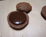 秋色マカロン♪栗とチョコレート作り方7写真