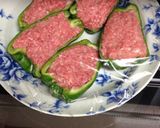♫油カット(^○^)ピーマンの肉詰め♡作り方6写真