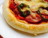 味噌ともやしのピザ作り方6写真