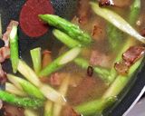 簡単♡アスパラとベーコンの和風パスタ作り方4写真