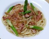 簡単♡アスパラとベーコンの和風パスタ作り方7写真