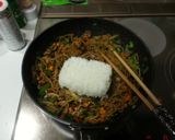 ネバネバしない・納豆そばめし作り方5写真